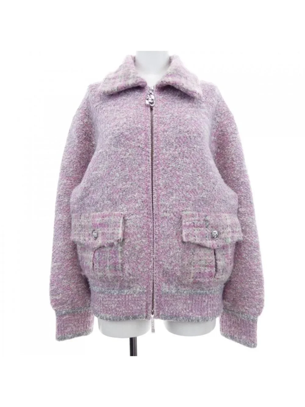 Chanel 25B Jacket Gray